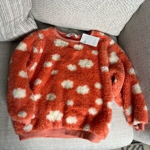 H&M girls fuzzy sweater